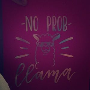 A lama iPad case